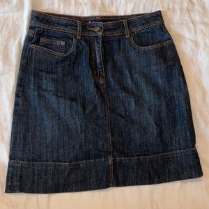 Boden denim skirt